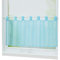 Joyswahl Scheibengardine Voile Bistrogardine »Eva« Unifarbige Kurzstore Transparente Gardine Stores HxB 60x145cm Blau 1er Pack