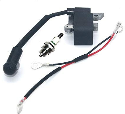 MQEIANG Bobina di accensione Candela per Husqvarna 120 Mark II 120E Mark II Motosega 23LC 23LCN 26LC Line Trimmer