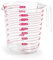 Jarra medidora - Jarra graduada para líquidos y alimentos - Vaso con capacidad 800 ml - Unidad de medida de la graduación mililitros