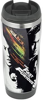 Profiles The Fast and The Furious - Reisebecher, Thermo-Isolierbecher für heiße und kalte Getränke Getränke