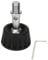 Tbest Monopod Rubber Foot Pad,34mm Tripod Foot Pad Rubber Stainless Steel 360 Degree Rotating Monopod Leg Pad Replacement for Outdoor Shooting