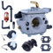 Gubeter Kit de Juntas de admisión de carburador, Motosierra para Stihl 026, Ms260, Ms260 Pro, 1121 120 0611, para Walbro WT 194