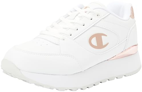 Champion Legacy-RR Champii Plat Element, Sneakers Donna, Bianco/Oro Rosa (WW008), 38 EU