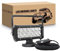 RIGIDON Led arbeitsscheinwerfer mit magnetfuß, 7 Zoll 18cm 36W led flutstrahler auto magnet 12V offroad beleuchtung für Auto SUV ATV Traktor LKW 4x4 Boot,6000K Weiß suchscheinwerfer, arbeitslicht
