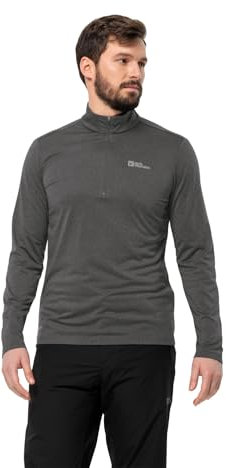 Jack Wolfskin Herren Sky Thermal Hz M Wander-Shirt, Slate, XXL EU