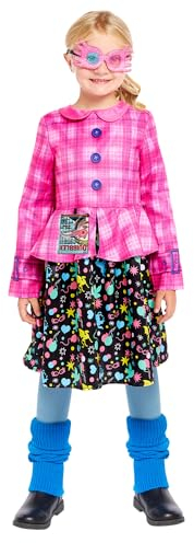 Amscan 9918538 - Girls Officially Licensed Harry Potter Luna Lovegood Kids Fancy Dress Costume Age: 10-12yrs