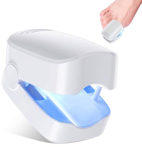 Nagelpilz Behandlungs Gerät für Finger und Fußnägel,Nagelpilz Laser Therapie Gerät,Wiederaufladbares Tragbares Nagelpilz Lichttherapie Pflegegerät,Finger Zehenpflegezubehör,Nagelpilz Lasergerätzubehör