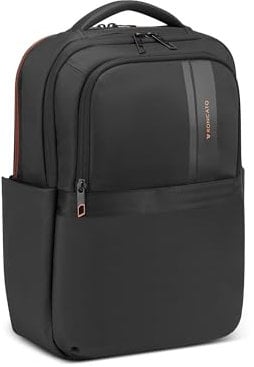 RONCATO Metropolitan Zaino Porta PC 14'' con tasca porta Tablet, zaino multifunzione con comparti e tasche di diverse dimensioni - Nero