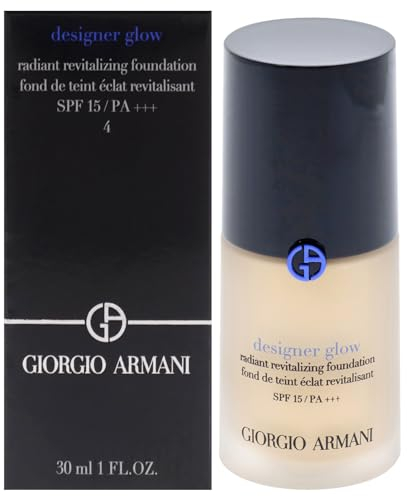 Designer Glow Radiant Revitalizing Foundation SPF 15 PA Plus by Giorgio Armani for Women Nr.04