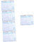 EXCEART 5St Wandkalender 2025 Jahreskalender-Wandplaner Kühlschrankkalender 2024 countdown kalender countdown calender Kühlschrank Kalender großer Wandkalender Termin hängender Kalender