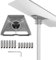 Starlink Gen 3 Pipe Adapter, Starlink Gen 3 Mount, Upgraded Thickened Pole Mount Compatible with V3 Standard Dish