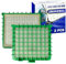 2 Piezas HEPA Filtro para Aspiradora 170 x 165 x 40 mm con Código Original ZR002901 para Rowenta - Garantía de 10 Años - MONTERAL