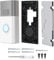 No Drill Doorbell Mount Compatible with 2nd Generation Ring Video Doorbell(2020 release),Strong Adhesive Doorbell Holder,Replacement Wall Mount Bracket Accessories Spare Parts for Door,Wall,Apartment