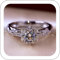 Jmwedia 925 Sterling Silber Ringe für Damen Stapeln Daumenring Eheringe Frauen Ewigkeit Seil Zirkonia Ring-Damen Trauringe Verlobungsring Promisering Engagement Schmuck Geschenk