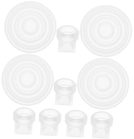 GALPADA Silicone Duckbill Valves Parts for Breast Pump Washable Flange Inserts for Diaphragm Valve