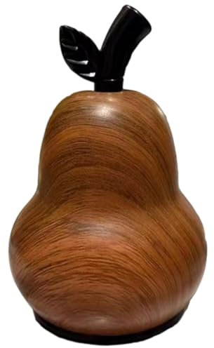 Uzztfa Zahnstocherhalter Aus Holz, Süßer Zahnstocherspender in Birnenform, Hübscher Zahnstocherbehälter Für Die Dekoration Von Küche, Zuhause, Restaurant Und Esszimmer