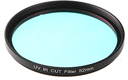 Filtro Obiettivo Fotocamera, Vetro ottico UV-IR Taglio filtro 52mm 58mm Passaggio a infrarossi X-ray IR Filtro UV(58mm)
