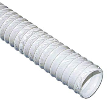 Abluftschlauch Schlauch 100erR 5m Schlauch Flexibel PVC Lüftungsschlauch Flex-Schlauch Abluftrohr für Abluftventilatoren Lüfter Ablufttrockner