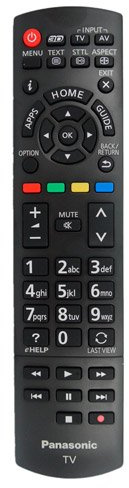 Remote Control for Panasonic TX-L55WT65B TXL55WT65B LED TV