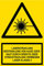 Warnschild Laserstrahlung Klasse 4 - Kunststoff - 20x30 cm