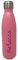 MakeThisMine Personalised Water Bottle Vacuum Flask with Printed Name in Rainbow of Colours Love Inspired Island Font Print Reality TV Merchandise Gift Special Occasions Chilli Style (Matte Pink)