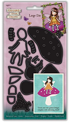 Santoro Gorjuss GOR 503025 Stanzformen für Scrapbooking, multi, Nicht zutreffend