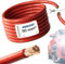 EBROM FLY Fahrzeugleitung - KFZ Leitung – Batteriekabel ROT – Querschnitt 50 mm² - Meterware – flexibel 90 ± 5 Shore - 99,99% Kupfer, Mantel Spezial PVC FLY FLRy - Starterkabel, Fahrzeugkabel 50mm2