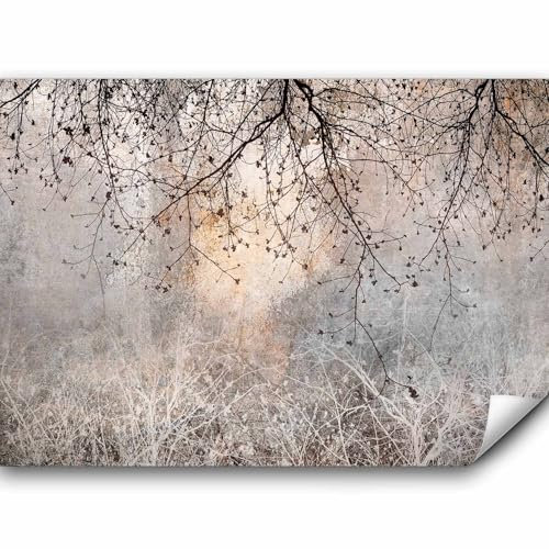 murando - Vlies Fototapete Abstrakt 300x210 cm - Foto Tapete Schlafzimmer Wohnzimmer Moderne Vliestapete XXL Wandtapete Motivtapeten Bildtapete 3d Effekt Wand Dekoration - Bäume Natur b-C-10084-a-a