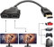 BHW Répartiteur HDMI - Adaptateur Convertisseur Splitter Mâle Vers Double Femelle Y - Câble Pour LCD LED HD TV