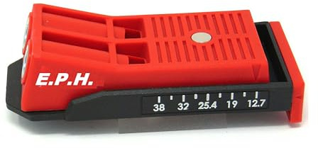 E.P.H. ETPHJ Twin Pocket Hole Jig, Adjustable Metric Pocket Screw Jig with Magnetic Plate & Hardened Guides, for Cabinet, Furniture & Timber Joinery (No Accessories Included)