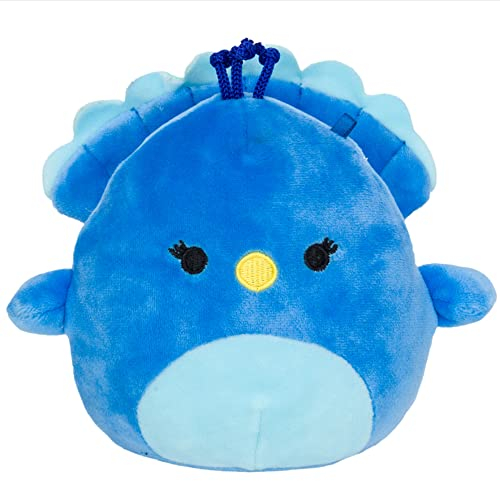 Squishmallow Offizielles Kellytoy Pl schtier Vogel Squad Squishy weiches Pl schtier Tiere (Priscilla Peacock, 17,8 cm)