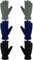 Geyoga 3 Paar Kinder Vlies Handschuhe Winter Vollfinger Fäustlinge für Jungen Mädchen (Blau, Grau, Schwarz, L (10-15 Jahre))