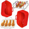 SPARES2GO Drawer Liner Baskets Racks Compatible with Tower T17088 T17100 Vortx Air Fryer Liner Pot Shelf Set