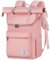 Lubardy Rolltop Rucksack Herren Damen Wasserdicht Rucksack Herren Laptop Rucksack 17,3 Zoll Schulrucksack Daypacks für Uni Arbeit Reisen Freizeit