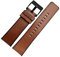 INEOUT Retro Echtes Lederarmband Kompatibel mit Diesel DZ4343 DZ4323 DZ7406. Uhrenband Vintage italienisches Leder 22mm 24mm 26mm Männer Armband (Color : Brown black clasp, Size : 26mm)