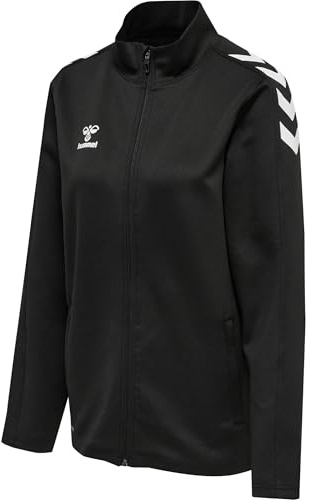 hummel hmlCORE XK Poly Zip Sweat Woman, Black/Black, 2XL