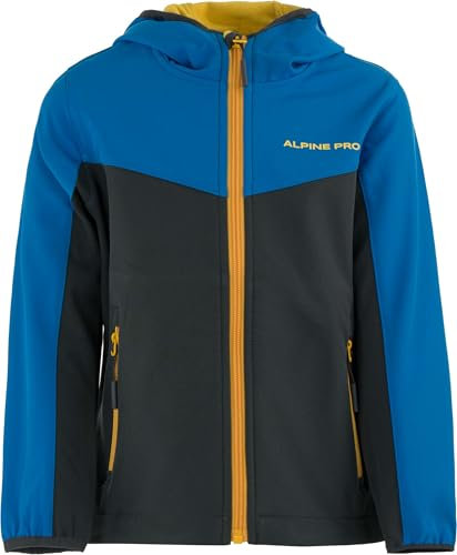 Alpine Pro Holdo - Chaqueta de esquí para niño, chaqueta softshell, chaqueta de invierno, chaqueta funcional, chaqueta ligera, chubasquero, chaqueta de senderismo, impermeable, resistente al viento,