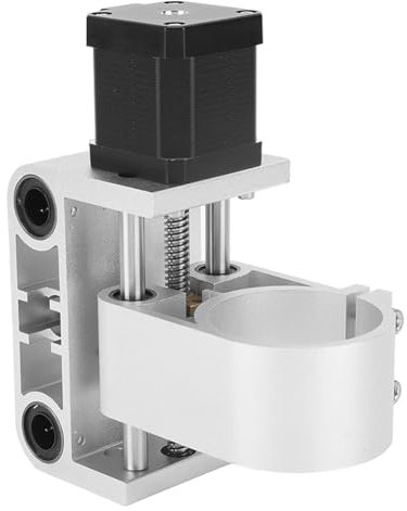 Sxmrmnx Aluminum Alloy Z Axes Motor Mount for 3018 Router Machine, Stable and Reliable, Z Axes Power with 52mm Stroke, Bearing