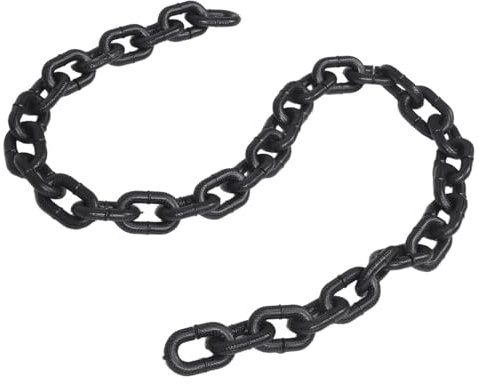 Healeved Halloween Kostüm Ketten Gefälschte Kunststoff Kette Requisiten Realistische Pirate Requisiten