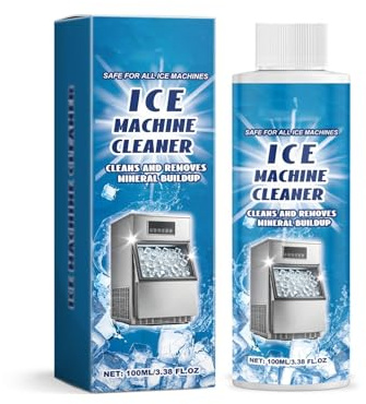 Machine Cleaner and Descaler, Ice Maker Machine Cleaner Solution Compatiblewith All Major Brands, Limescale Remover 100ml