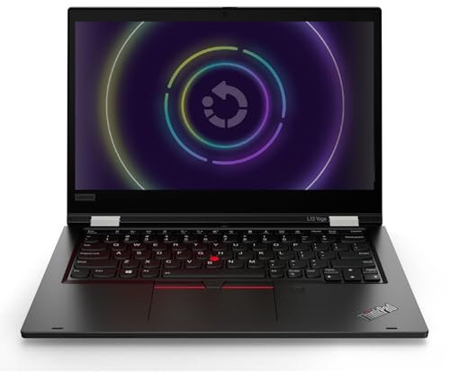 Lenovo ThinkPad L13 Yoga G1 Laptop | 13,3 Zoll | 1920 x 1080 Touch | Intel Core i5-10210U | 16 GB DDR4 RAM | 512 GB NVMe | DE-QWERTZ | Windows 11 Pro | 1 Jahr Garantie | (Generalüberholt)