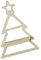AOOOWER Organizador de madera para árbol de Navidad, estante de pared para oficina en casa y tienda, estantes de almacenamiento montados en la pared