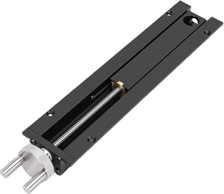 Bewinner Holzbearbeitungs-Schraubstock mit Schnellschalt-Trägheitsklemme, 0–110 Mm Hub, 20 Mm Halterung für Tisch, Edelstahl-Schraubstock für Heimwerker-Metallbearbeitungswerkstatt
