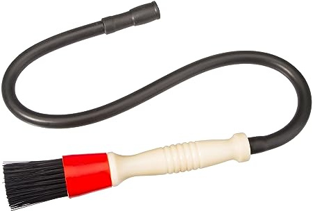 Otgerlensker products Pinceau pour Fontaine de Lavage, Nettoyage de Pièces Mécaniques, Tuyau Flexible, Rouge