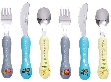 Bon Animal Kingdom Ensemble de Couverts pour Enfant - 6 Pièces