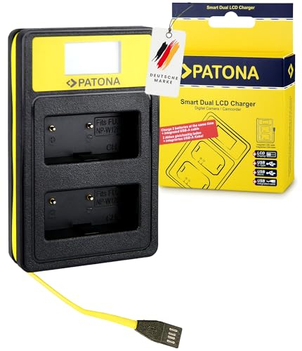 Patona Fujifilm NP-W126 Smart Dual LCD Charger