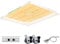 MARS HYDRO Newest TSW 2000 LED Grow Light Dimmable Grow Lights 685pcs LEDs Daisy Chain Full Spectrum Grow Lights for Indoor Plants Greenhouse Hydroponic Veg Flower Growing Lamp