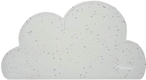 Kindsgut Platzdeckchen Wolke, Tischset, Unterlage in kinderfreundlichem Design und dezenten Farben, Konfetti