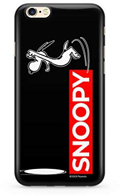 Original und Offiziell lizenziertes Snoopy Handyhülle für iPhone 6 PLUS, Case, Hülle, Cover aus Kunststoff TPU-Silikon, schützt vor Stößen und Kratzern