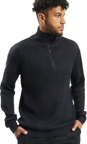 Brandit Marine Pullover Troyer, Farbe: Navy, Größe: 5XL 64